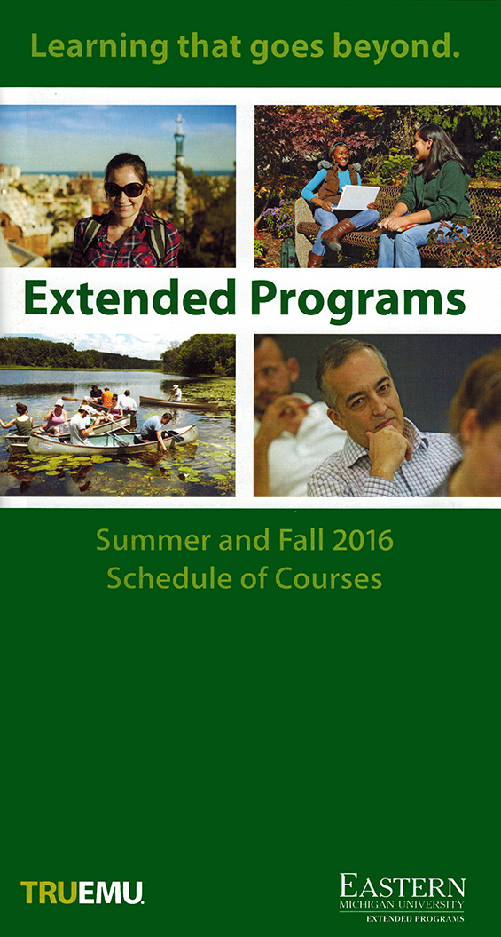 Extended Programs Schedule of Courses