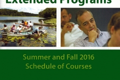 Extended Programs Schedule of Courses