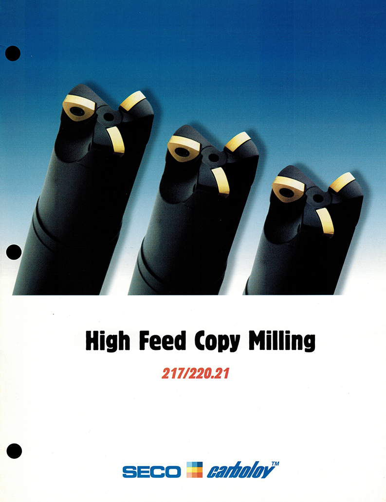 Seco Carboloy High Feed Copy Milling Catalog