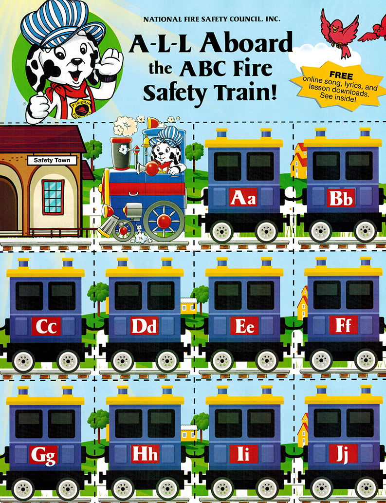 All Aboard the ABC Fire Safety Train